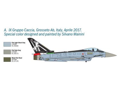 Italeri 1406 EF-2000 100th1:72