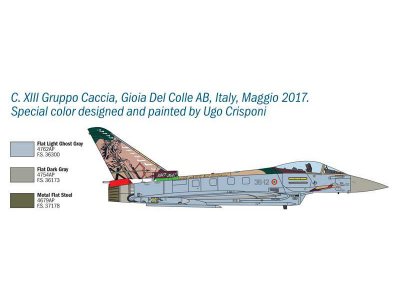 Italeri 1406 EF-2000 100th1:72
