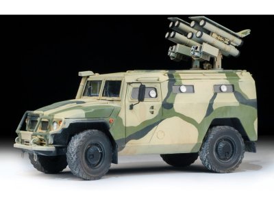 Zvezda 3682 GAZ with AT 1:35