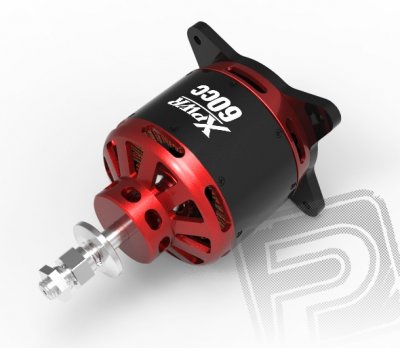 XPWR 60cc střídavý elektromotor