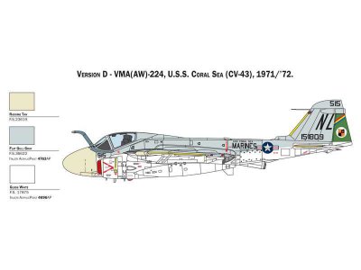 Italeri 1405 Intruder KA-6D