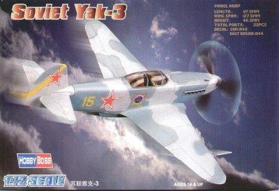 Hobby Boss Soviet Yak-3 1:72