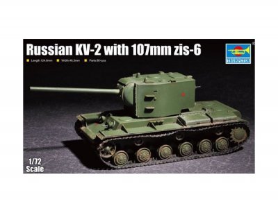 Trumpeter 07162 KV-2 107mm