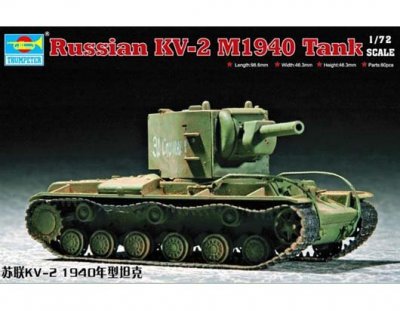 Trumpeter 7235 KV-2M 1940