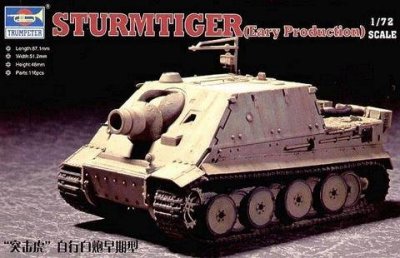 Trumpeter Sturmtiger early 1:7