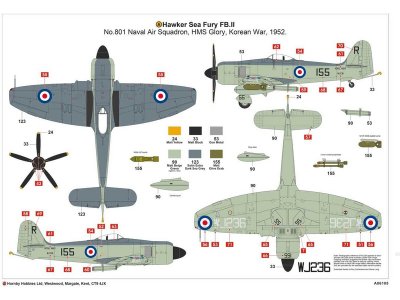 Airfix 06105 Hawker Sea Fury