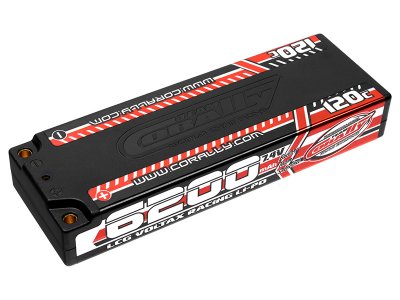 VOLTAX 120C LiPo LCG Stick Hardcase-6200mAh-7.4V-G4 (45,9Wh)