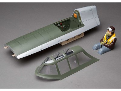 Hangar 9 kryt trupu horní: P-47D 20cc
