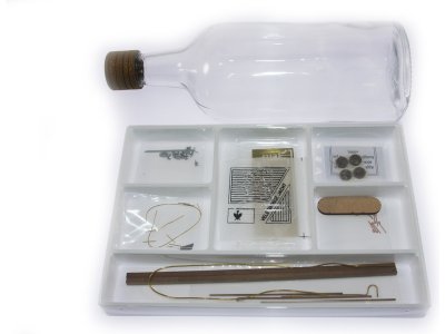AMATI Golden Yacht 1:300 kit do láhve