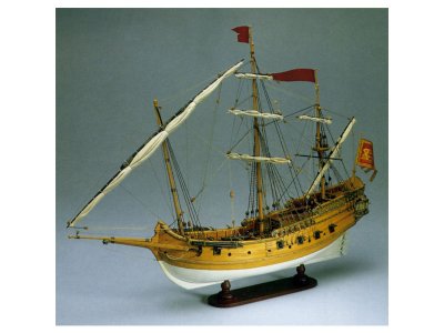 AMATI Polacca benátská loď 1750 kit