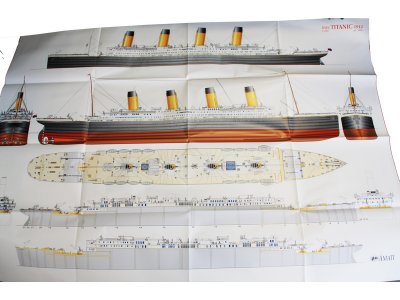 AMATI R.M.S. Titanic 1:250 kit
