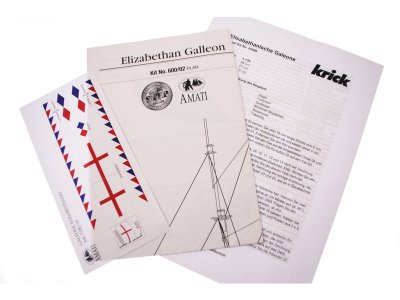 AMATI Galeóna 1:135 First step kit