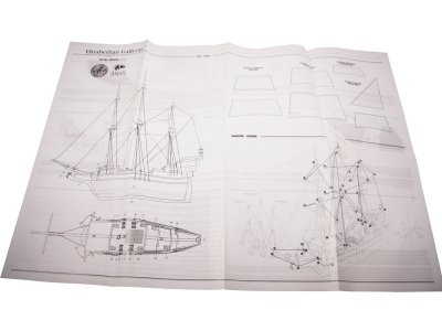 AMATI Galeóna 1:135 First step kit