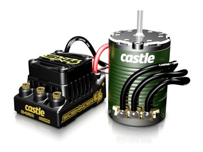 Castle motor 1410 3800ot/V 3.17mm senzored, reg. Sidewinder 4