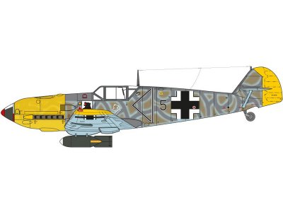 Airfix 05122A Bf-109E Tropical