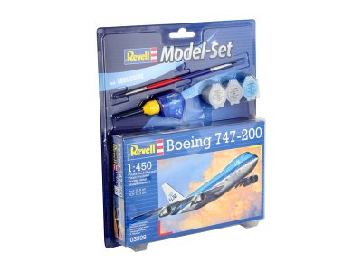 Revell 63999 Boeing 747-200 (1:450) sada