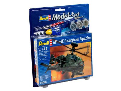 Revell 64046 AH-64D LONGBOW APACHE (1:144) sada s barvama