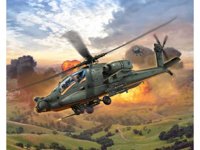 Revell Boeing AH-64A Apache (1:100) sada s barvama