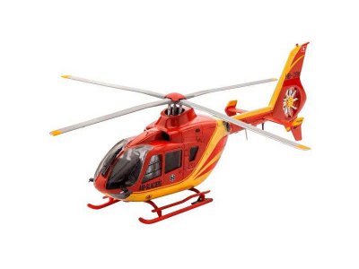 Revell 64986 vrtulník EC 135 Air-Glaciers (1:72) sada s barvama