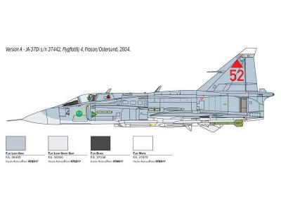 Italeri SAAB JA 37/AJ 37Viggen