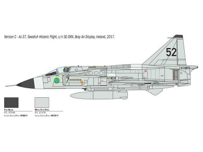 Italeri SAAB JA 37/AJ 37Viggen