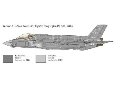 Italeri 1409 F-35A Lightning