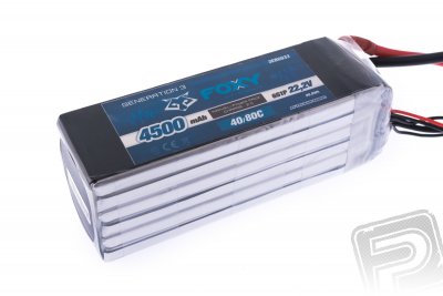 FOXY G3 Li-Po 4500mAh/22.2V 40/80C 99.9Wh