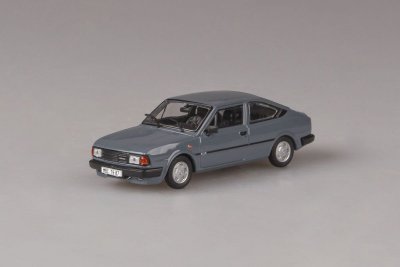 Škoda rapid 136 Šedomodrá 1/43