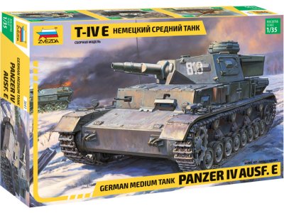 Zvezda 3641 Panzer IV Ausf.E