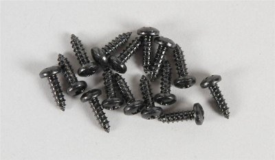 Samořezné šrouby s čočk. hlavou, 2.9x9,5mm, 15ks.