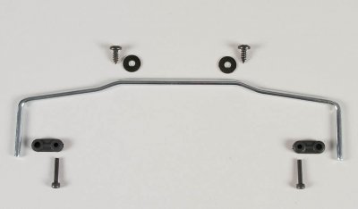 Přední stabilizátor 4mm pro monster modely, sada