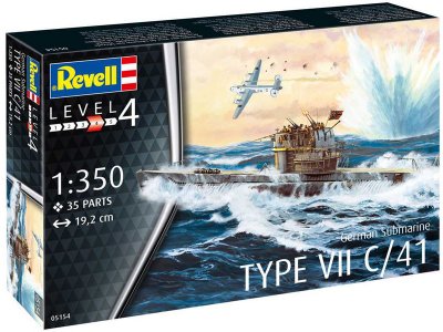 Revell 05154 Ponorka U-VII /41