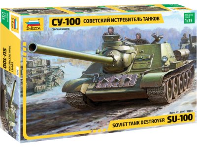 Zvezda 3688 SU-100 1:35 nová f