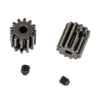 Motorý pastorek 12 zubů + imbus červíky 3x3mm (2 ks.)