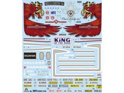 Italeri 3937 Scania T143H 6x2