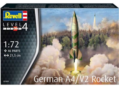 Revell 03309 raketa A4/V2 1:72