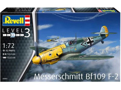 Revell 03893 Bf109 F-2 1:72