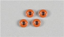 Silikonové O-kroužky 3x2mm,4ks.