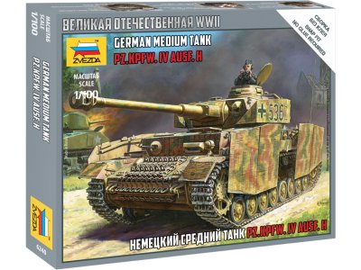 Zvezda 6240 Panzer IV 1/100