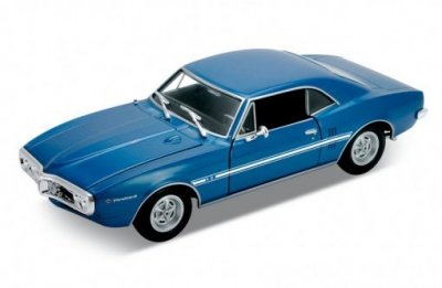 Model auta Welly Pontiac 1967 Firebird (modrá met.) 1:24