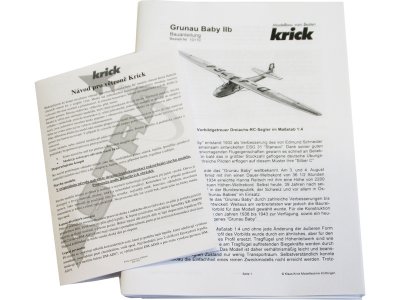 Krick Grunau Baby 1:4 kit