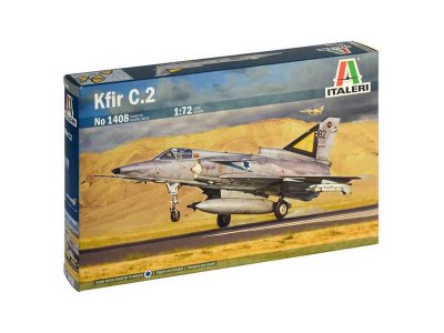 Italeri 1408 Kfir C.2 1/72