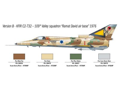 Italeri 1408 Kfir C.2 1/72