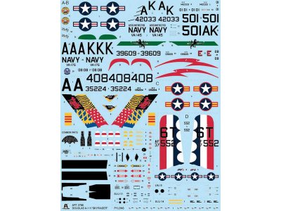 Italeri 2788 Skyraider A-1H 1/