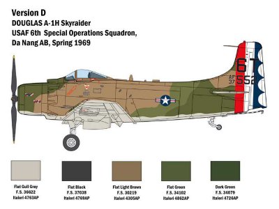 Italeri 2788 Skyraider A-1H 1/