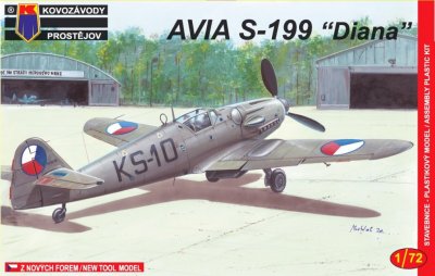 KPM0008 Avia S-199 Diana 1:72