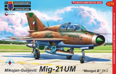 KPM0132 MiG-21 UM Mongol 1:72