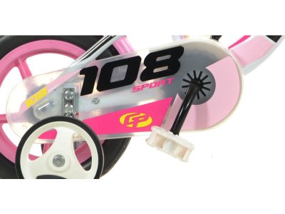DINO Bikes - Dětské kolo 10" Girl s brzdou