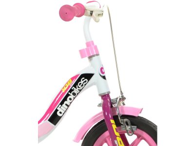 DINO Bikes - Dětské kolo 10" Girl s brzdou