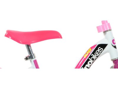DINO Bikes - Dětské kolo 10" Girl s brzdou